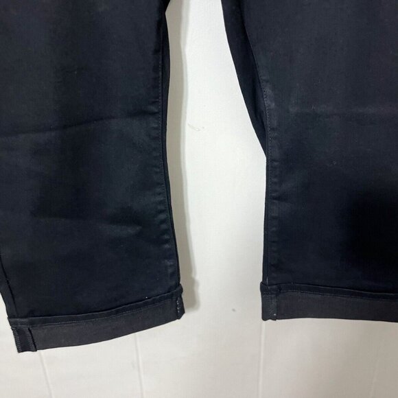 Signature by Levi Strauss Women's Mid Rise Straight Black Jeans Size 28M NWT - Picture 3 of 10